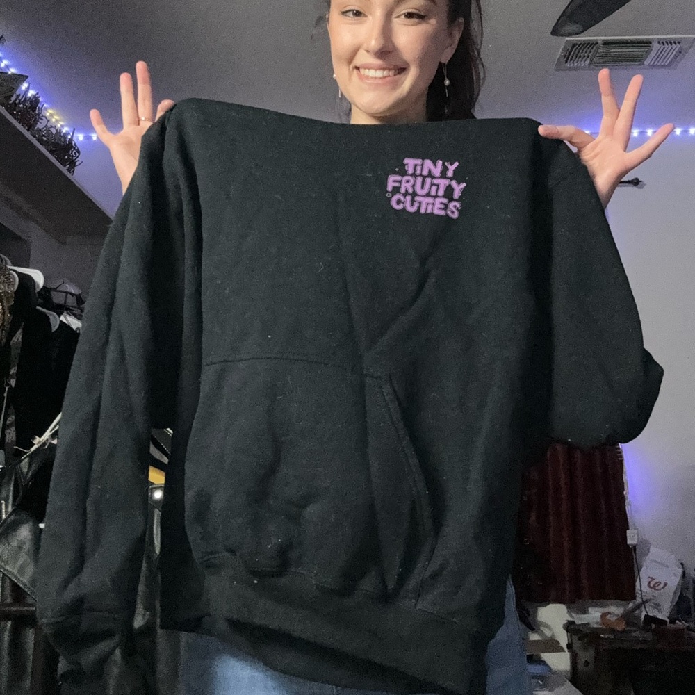 Black hoodie